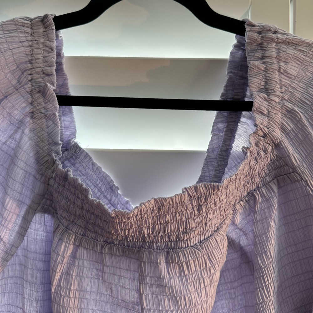 NWT BB DAKOTA BY STEVE MADDEN OFF SHOULDER TOP L - Picture 2 of 6